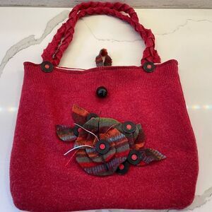 Wool Purse Handmade 